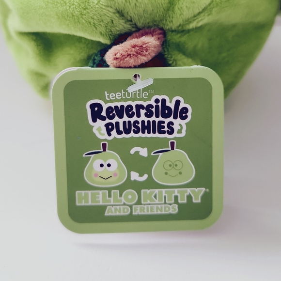 TeeTurtle Hello Kitty And Friends Reversible Keroppi Pear - Picture 8 of 9